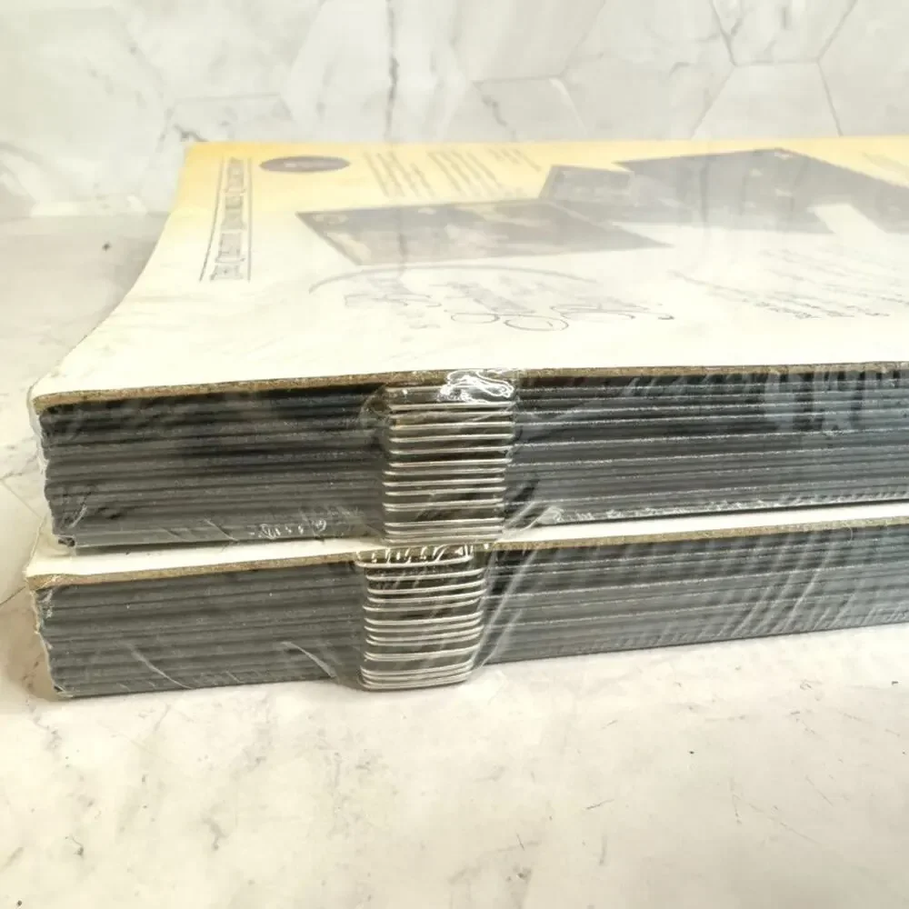Lot of 2 NEW Creative Memories 8 1/2 X 11 Black Scrapbook Refill Pages RCM-11BL